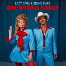 Обложка трека "Bruno Mars & LADY GAGA - Die With A Smile"